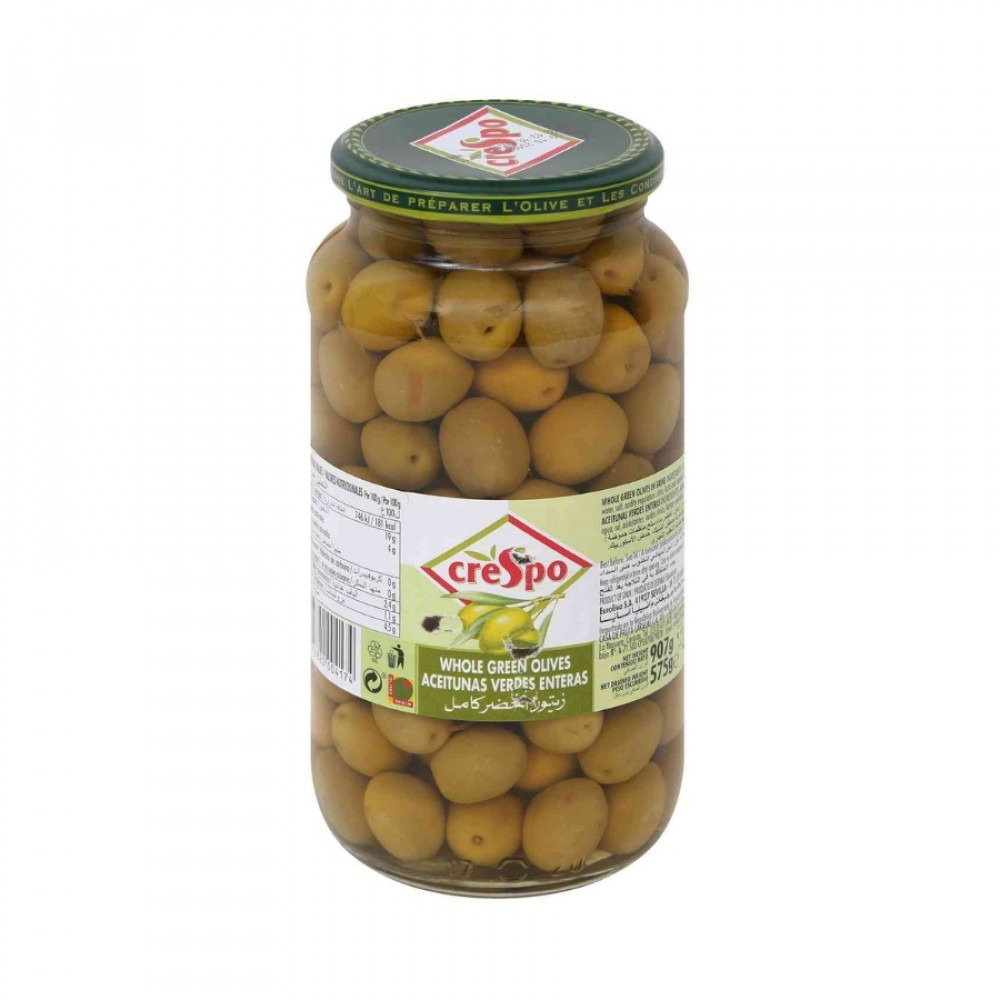 Crespo Green Olive Jar 907Gm