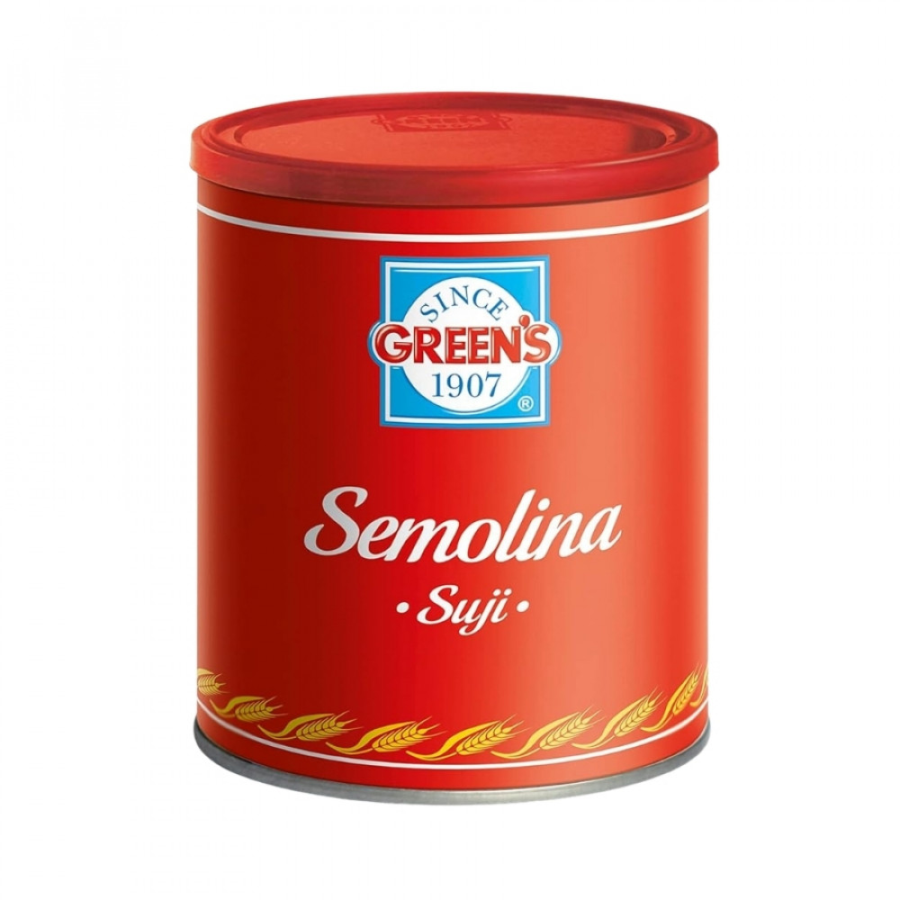Greens Semolina Tin 500Gm