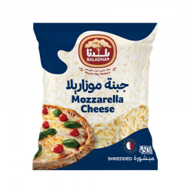 Baladna Mozzarella Shredded Ff Cheese 900Gm