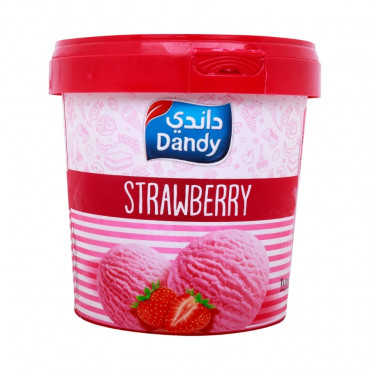 Dandy Ice Cream Strawberry 1Ltr