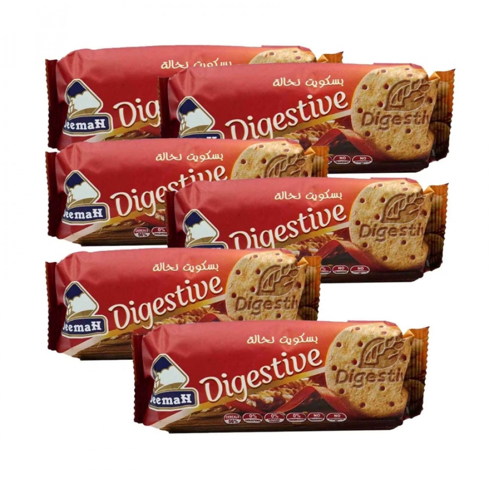 Deemah Digestive Biscuit 130 Gm X6 @Sp