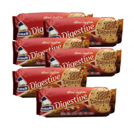 Deemah Digestive Biscuit 130 Gm X6 @Sp
