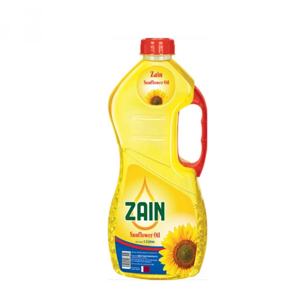 Zain Sunflower Oil 1.5 Ltr