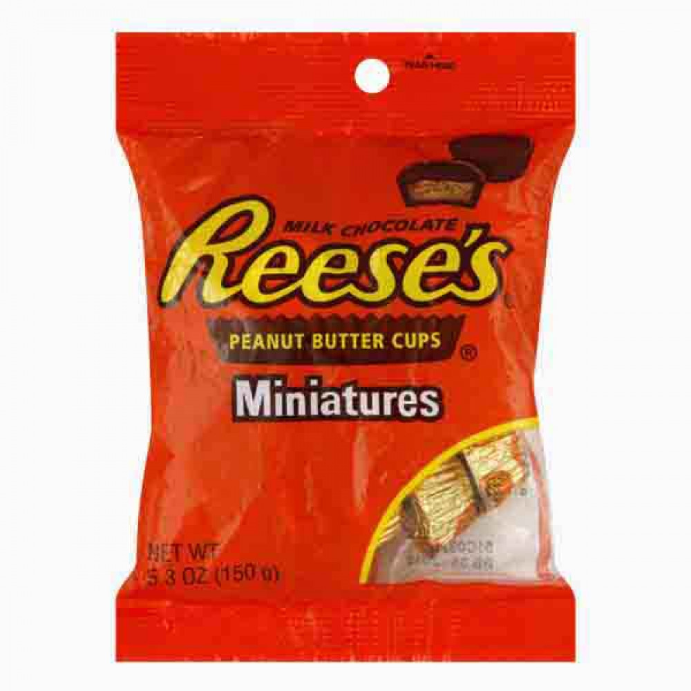 Reeses Peanut Butter Cups Miniatures 5.3Oz