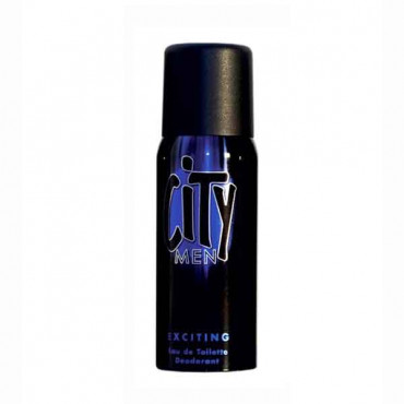 City Men Exciting Deo Spray 150ml City Men Exciting Deo Spray 150ml