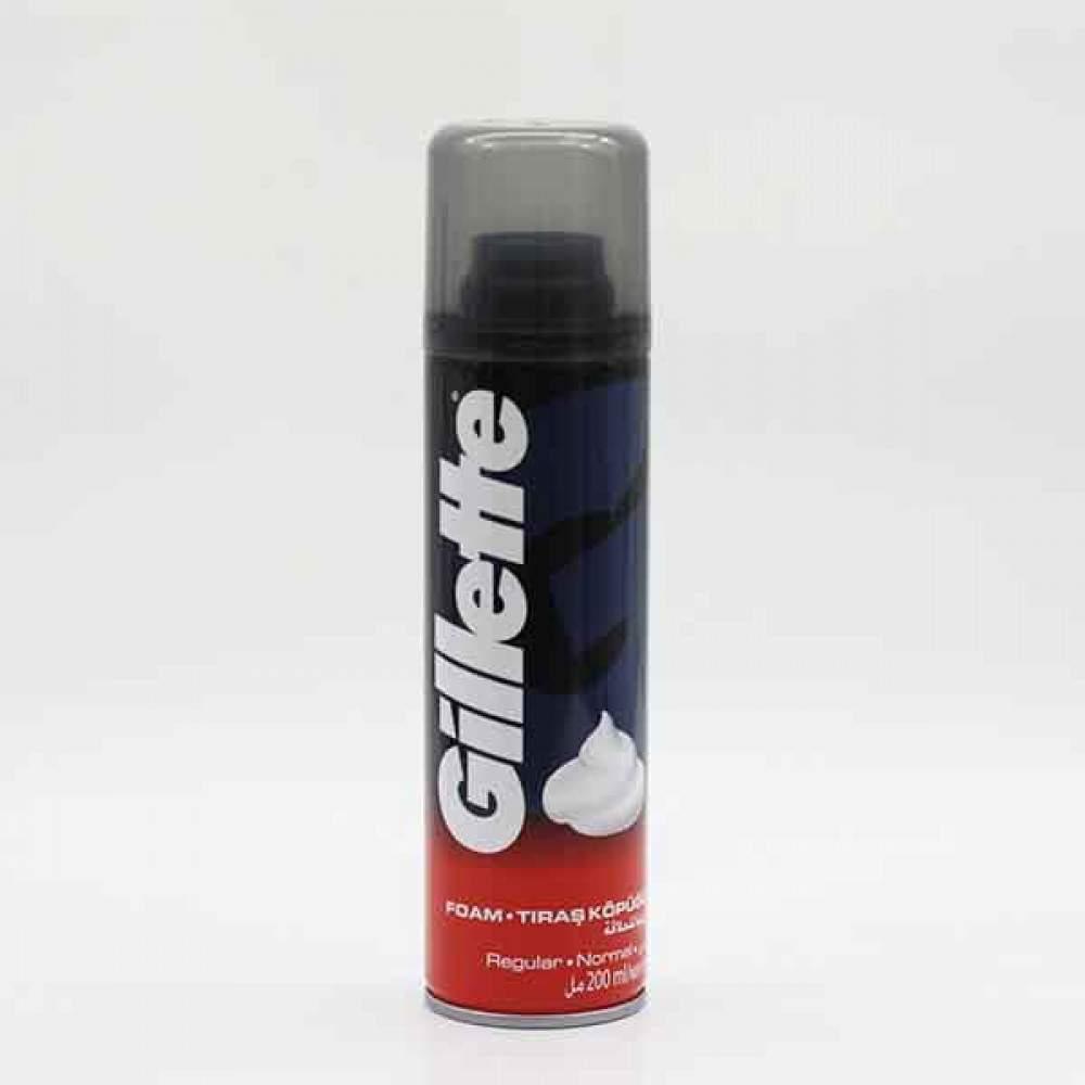 Gillette Regular Shaving Foam 200ml