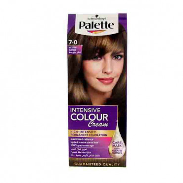 Palette 7-0 Medium Blonde Hair Colour 50ml