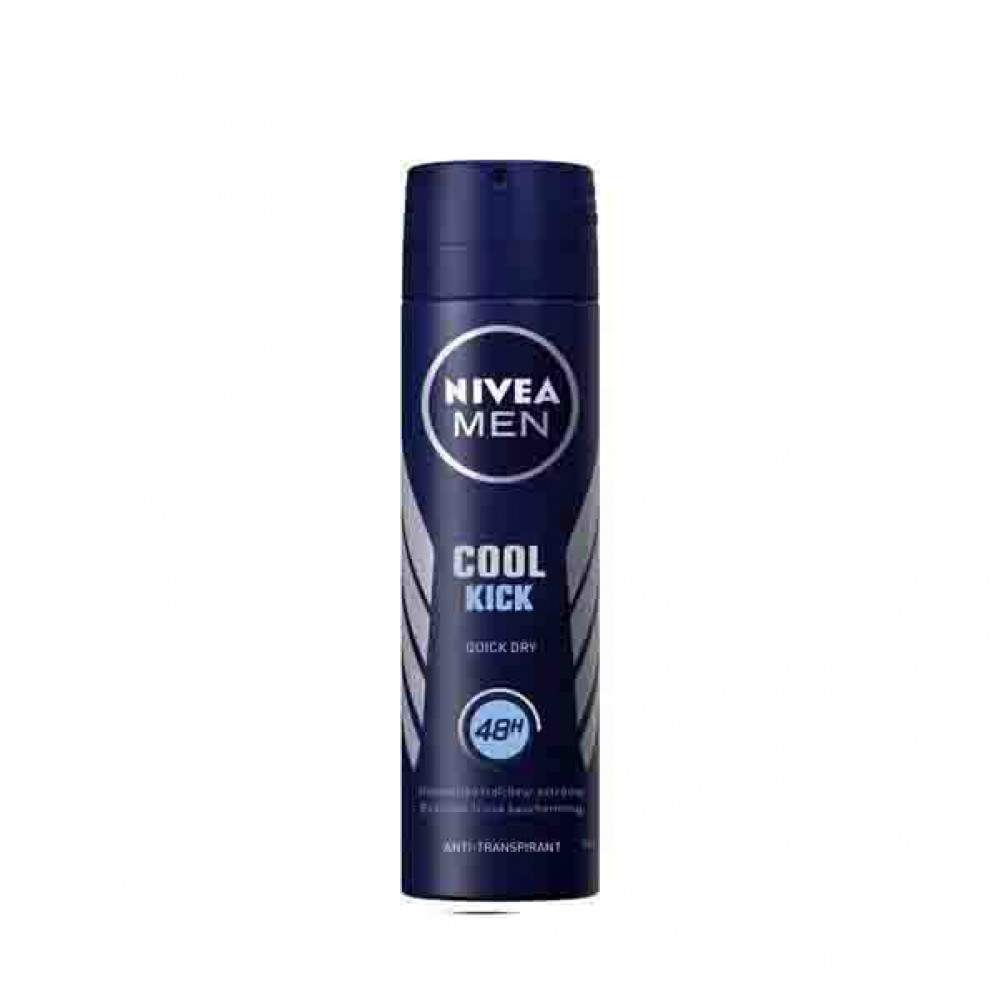 Nivea Cool Kick Spray Male 150ml