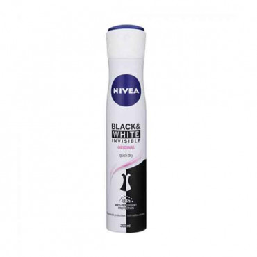 Nivea Black N White Deo Female 200ml