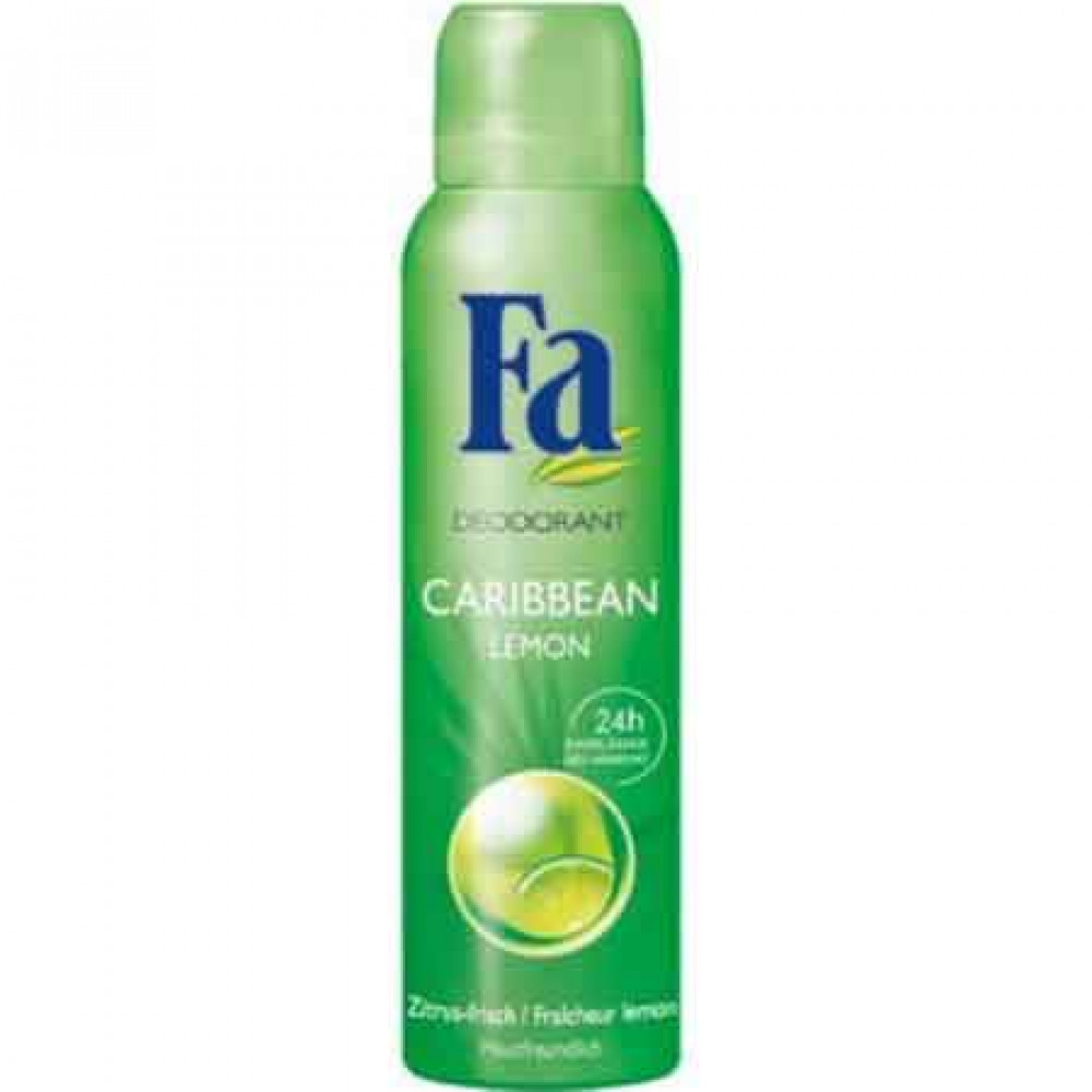 Fa Carribean Lemon Deo Spray 150ml