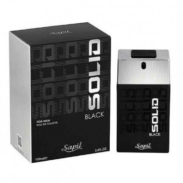 Sapil Solid Black Men Eau de Toilette 100ml