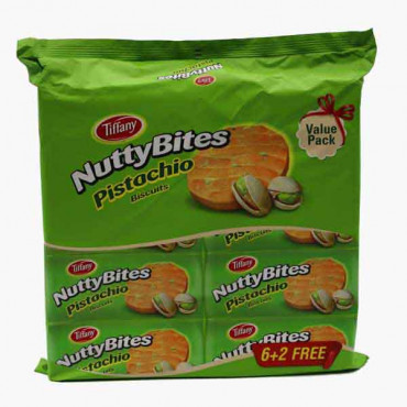 Tiffany Bites Pistachio Biscuits 8's x 90g