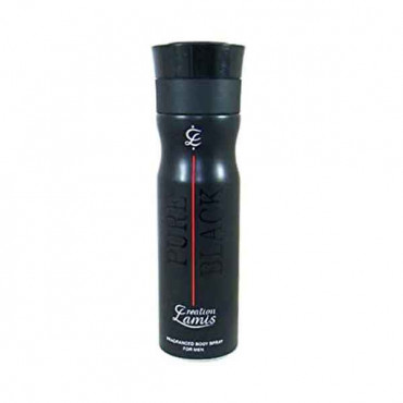 Creation Lamis Pure Black Deo 200ml x 3'S