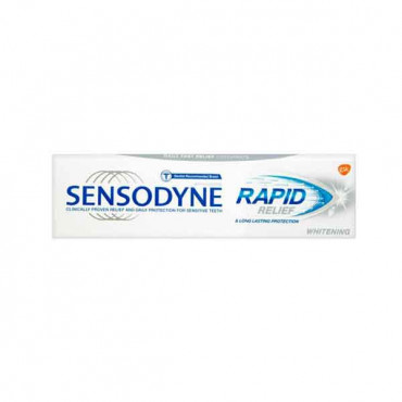 Sensodyne Rapid Action Whitening Toothpaste 75ml