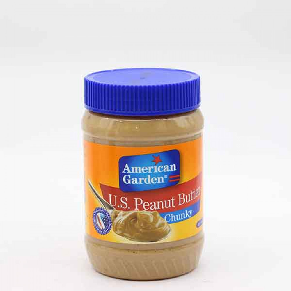 American Garden Chunky Peanut Butter 510g American Garden Chunky Peanut Butter 510g