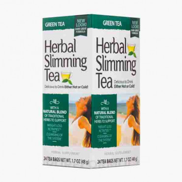 21 Century Ch Slimming Green Tea Bags 24'S 1.875g