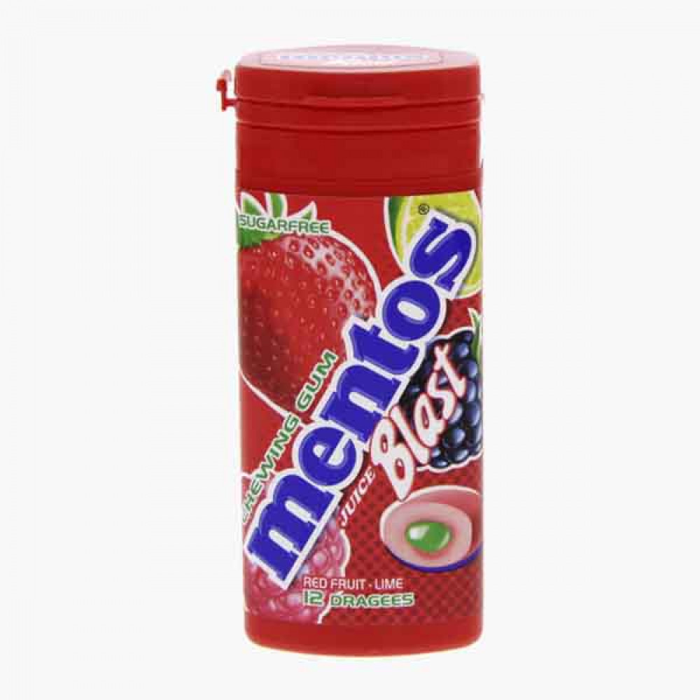 Mentos Packet Bt Red Fruit Lime 24g