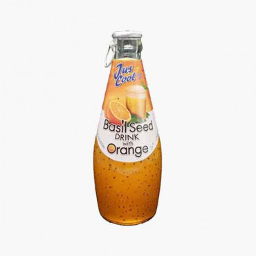 Jus Cool Basil Seed Juice Orange 300ml