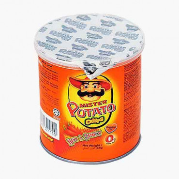 Mr.Potato Crisps Hot And Spicy 45g