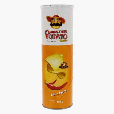 Mr.Potato Crisps Hot And Spicy 160g