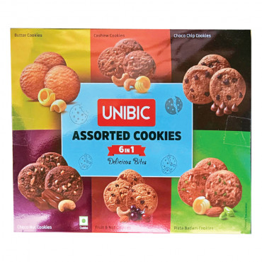 Unibic Assorted Cookies 6 In 1 450 Gm