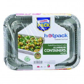 Hotpack Al Cont Combo Pack Buy 2 Get 1(10Pcs Each)