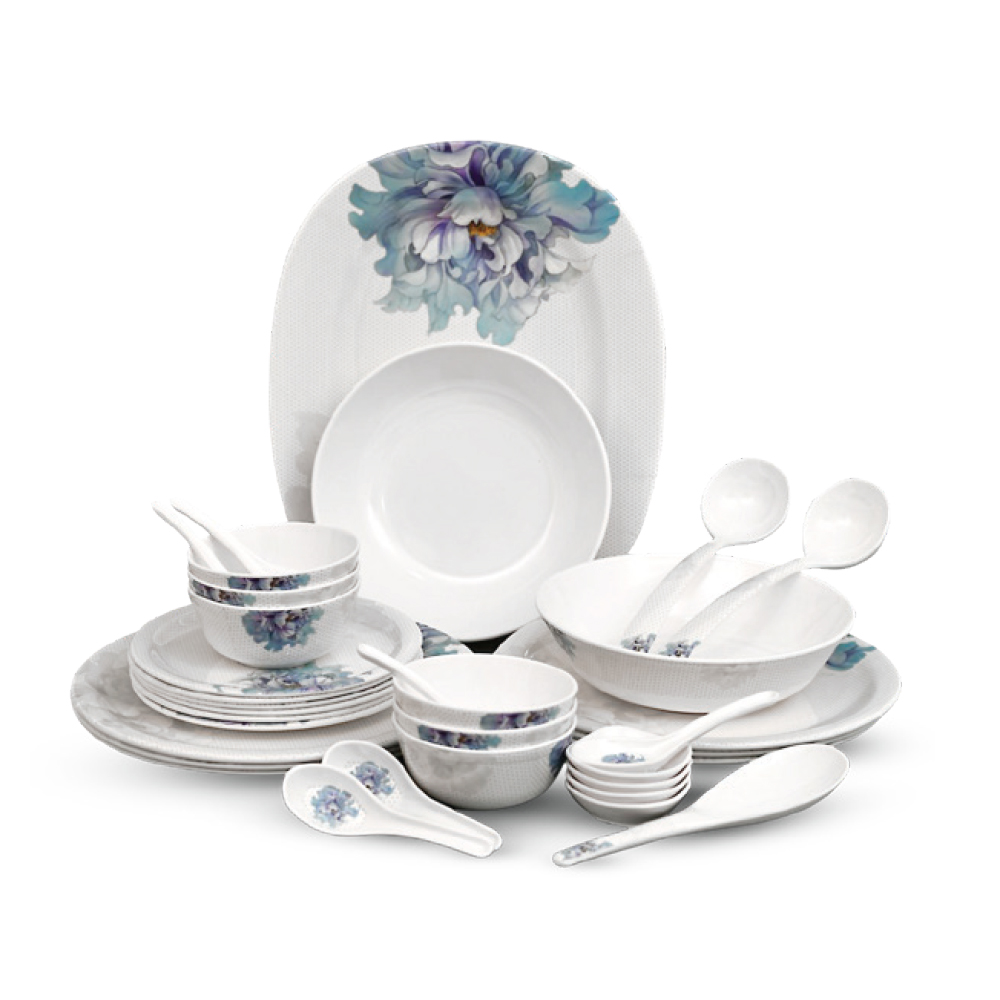 Gitco Melamine Dinnerware 34 Pcs Set
