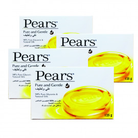 Pears Soap Astd 125G 4Pcs