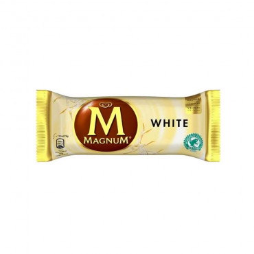 MAGNUM WHITE ICE CREAM 110ML