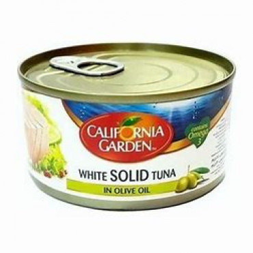 CALIFORNIA GARDEN WHITE MEAT TUNA IN OLIVE 200GM