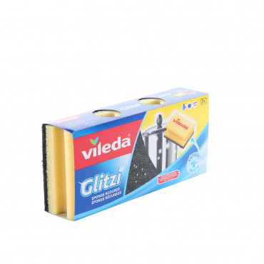 VILEDA GLITZI SCOURING HAND PAD 3S