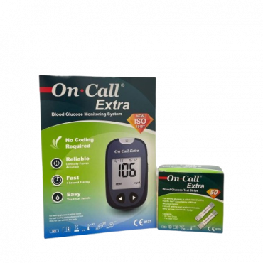 Acon On Call Extra Glucose Monitor+50 Strip