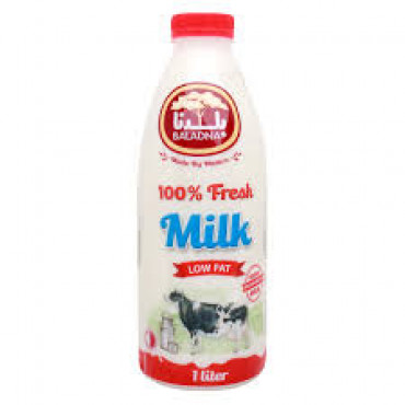 BALADNA FRESH COW MILK LOW FAT 1L