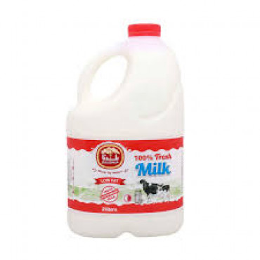 Baladna Fresh Cow Milk Low Fat 2Litre