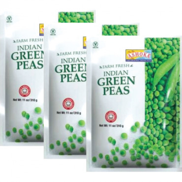 Ashoka Frozen Green Peas 3X310Gm 