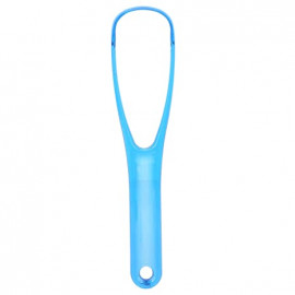 Tongue Scraper- Tongue Cleaner with Non-slip Handle  -- مكشطة اللسان- منظف اللسان بمقبض مانع للانزلاق
