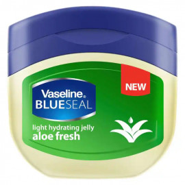 Vaseline Blue Seal Aloe Fresh Petroleum Jelly 250ml -- فاسلين بلو سيل ألو جيلي بتروليم طازجة صبار250جم Vaseline Blue Seal Aloe Fresh Petroleum Jelly 250ml -- فاسلين بلو سيل ألو جيلي بتروليم طازجة صبار250جم