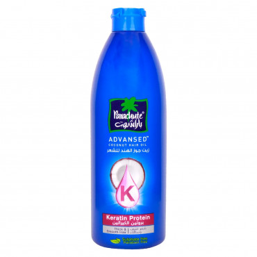 Parachute Keratin Advansed Protein Coconut Hair Oil 300 ml -- زيت الشعر باراشوت كيراتين ببروتين جوز الهند 300 مل