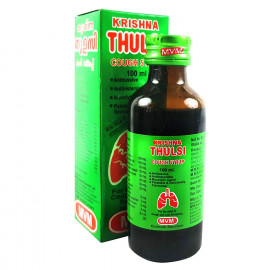 MVM Ayurvedic Research Lab Krishna Thulasi Cough Syrup -- كريشنا ثولاسي شراب للسعال MVM Ayurvedic Research Lab Krishna Thulasi Cough Syrup -- كريشنا ثولاسي شراب للسعال
