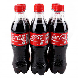 Coca Cola Soft Drink Bottle 6 x 350ml  -- كوكو كولا علبة شراب ناعمة 6*350مل