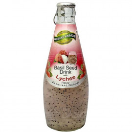 Basil Seed Drink American Harvest Lychee 290 ml -- شمس شراب غير كحولة كلاسيك320مل
