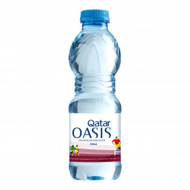 Qatar Oasis 330ml Bottle x 30's -- قطر أوياسيس 330مل علبة *30ع