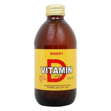 Walker's Vitamin D Carbonated Drink with Honey and Vitamins 250 ml -- والكيرس فيتامين دي كاربونيتد شراب بعسل مع فيتامين 250مل 