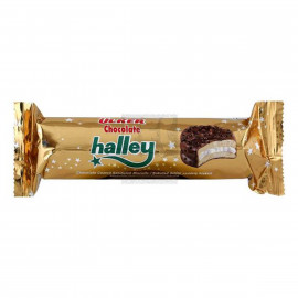 Ulker Halley Chocolate Biscuit Sandwich - 77Gm  -- أولكير هالي بسكويت شوكولاتة ساندويش 77جم