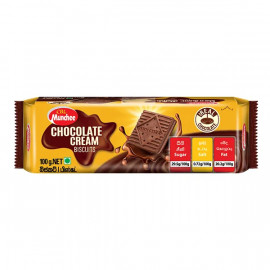 Munchee Chocolate Cream Biscuits 100g -- منشي بسكويت كريم شوكولاتة 100جم