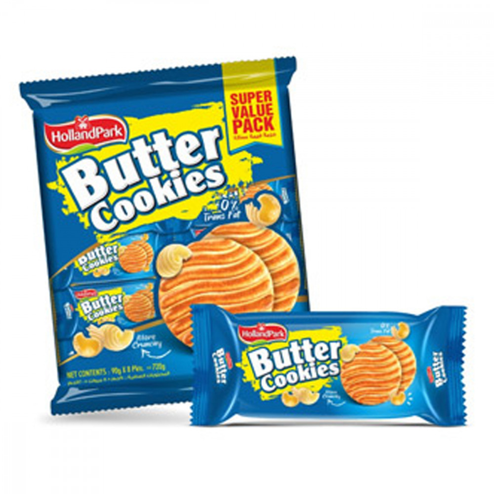 Holland Park Butter Cookies 90g -- هولاند بارك زبدة كوكيس 90ج