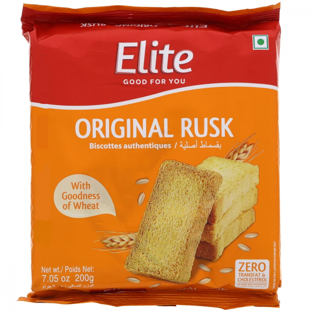 Elite Original Rusk 200g -- يليت شابورة أصلي 200جم 