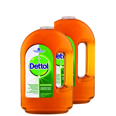 Dettol Antiseptic Liquid 750Ml X 2