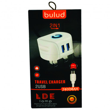 Bulud 2 In 1 Charger 2400 mAh