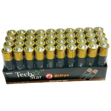 Techstar Aaa Battery 40Pcs